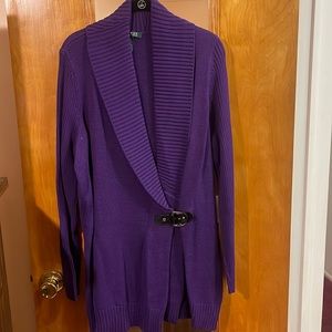 Ralph Lauren | Purple Sweater | Size 1x